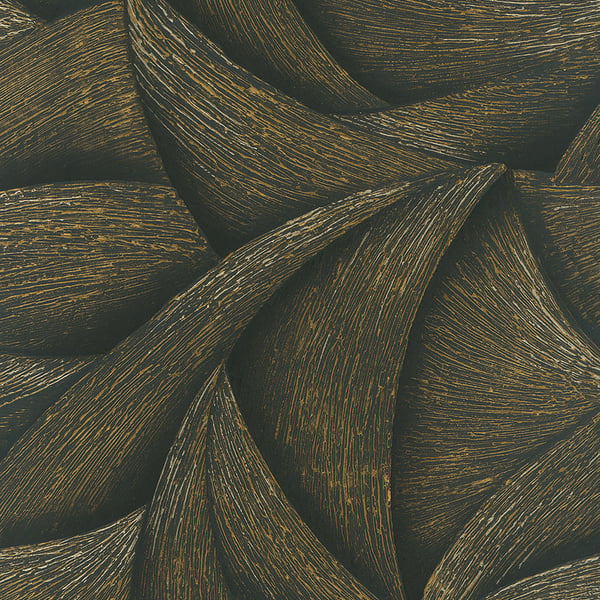 Galerie Wallpaper Product code: 35506 - Odyssey Wallpaper Collection - Black Gold Colours -  