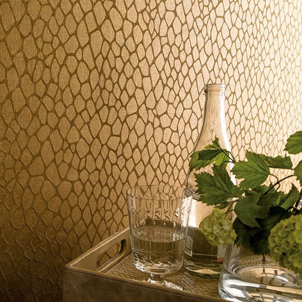 Galerie Wallpaper Product code: 59115R - Merino Wallpaper Collection - Gold Colours -  