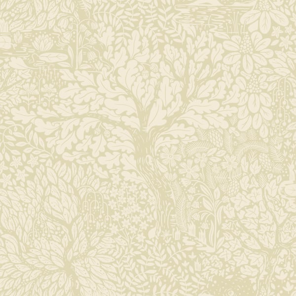 Galerie Wallpaper Product code: 83109 - Hjarterum Wallpaper Collection - Cream White Colours -  