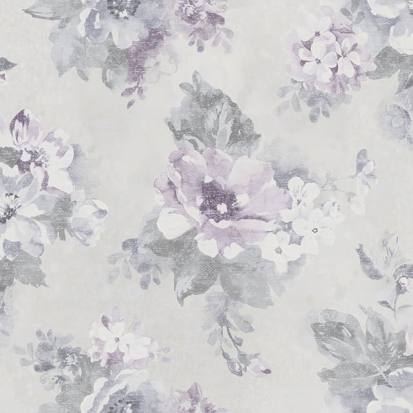 Galerie Wallpaper Product code: G34105 - Vintage Damasks Wallpaper Collection - Grey Purple Blue Colours -  