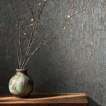 Galerie Wallcoverings Product Code 35526 - Odyssey Wallpaper Collection - Blue Copper Colours -  