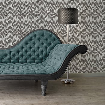 Galerie Wallcoverings Product Code ES31117 - Escape Wallpaper Collection - Grey, Silver, Black Colours -  