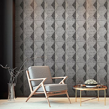 Galerie Wallcoverings Product Code UC21382 - Metropolitan Wallpaper Collection - Black Colours -  